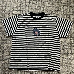 Obey Monochrome Striped Tee